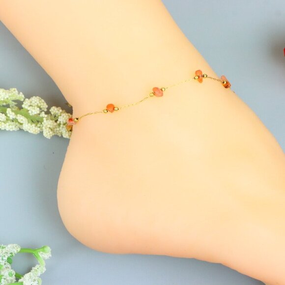 Handmade Anklet – A Stylish Choice for Women, Thoughtful Gift Idea, EVCH1046 - Picture 4 of 11